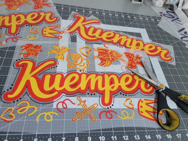 Kuemper DIY "Painted" Jeans Kit.