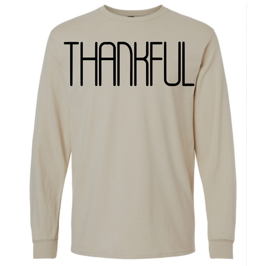 THANKFUL Crew or Long-Sleeve Tee