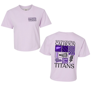 SCC Titans Midlength Orchid Tee