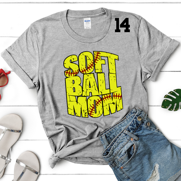 Softball Mom {Tee or Tank}