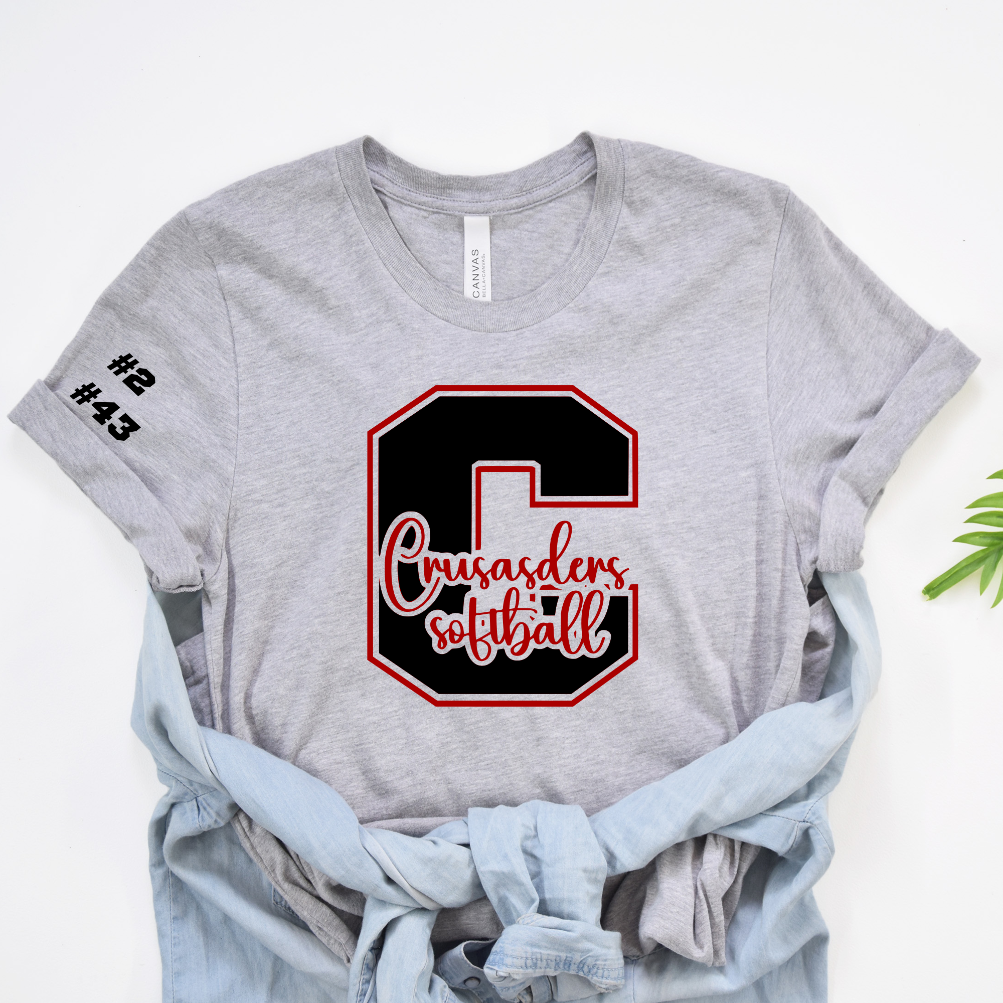 Crusader Softball Tee