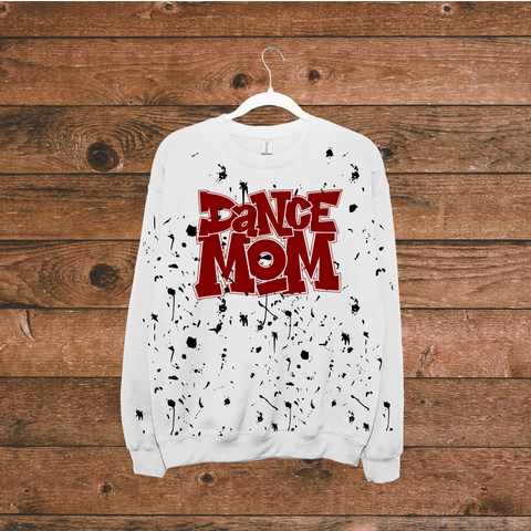 Dance MOM SPLAT Crew Sweatshirt