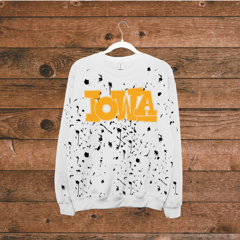 IOWA SPLAT Crew Sweatshirt