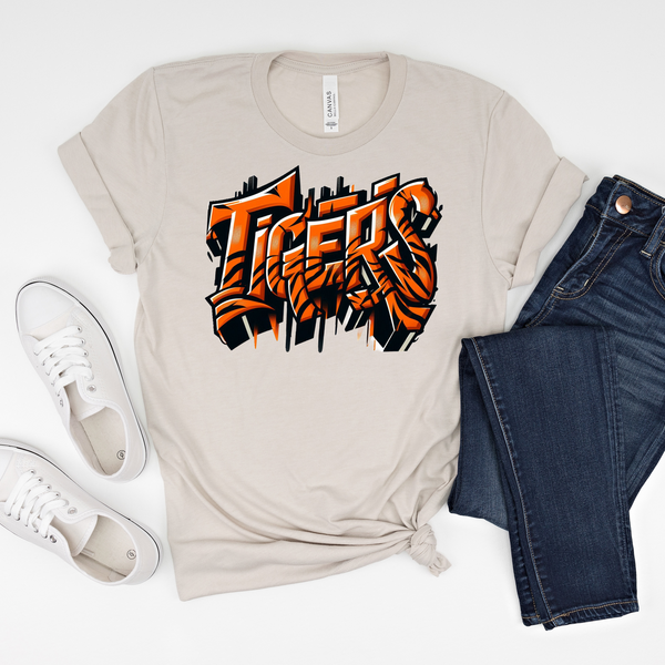 TIGERS Graffiti (Toddler, Youth, Adult}