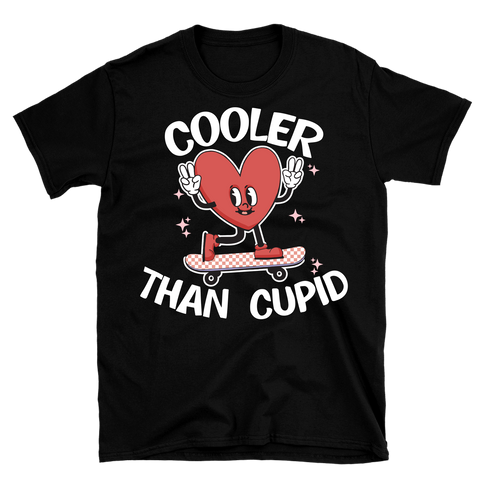 Cooler than Cupid - Valentine's Day - Tee {Toddler.Youth.Adult}