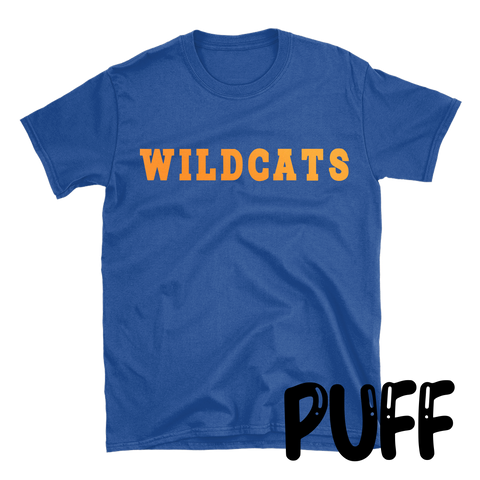YOUTH LARGE Wildcat PUFF Tee