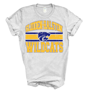 Glidden Ralston Wildcats Tee or Crew {Ash}