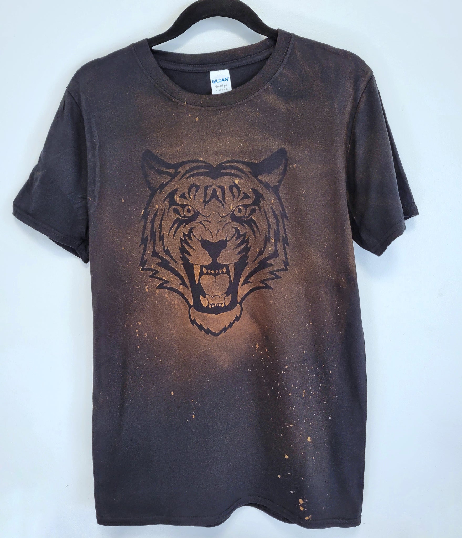 Tiger Face Bleached Tee