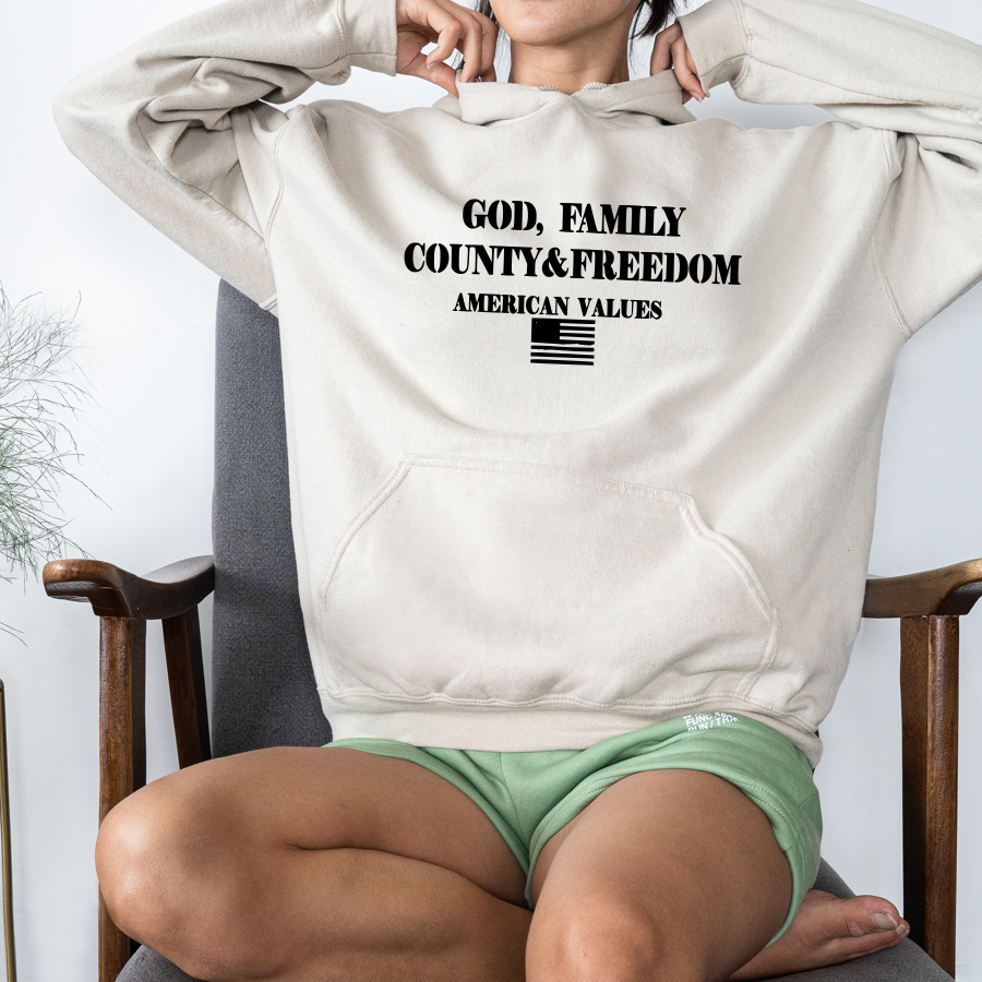 God, Family, Country & Freedom Hoodie