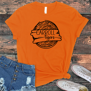 Carroll Tigers Circle Tee