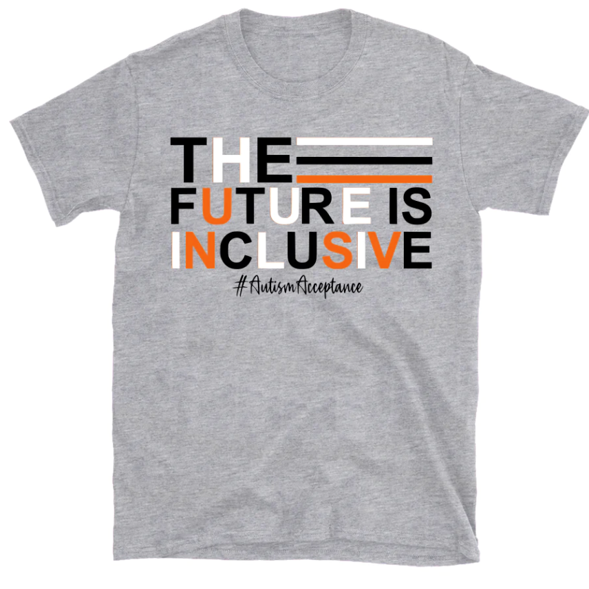 The Future is inclusive {Orange & Black}