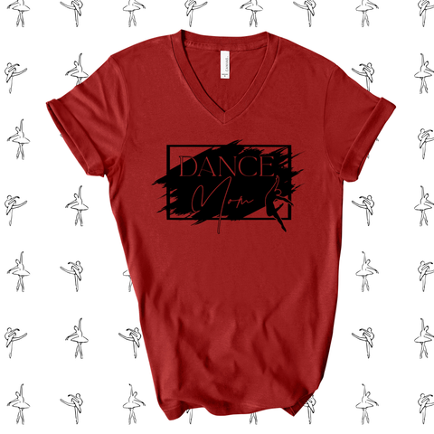 Dance Mom Vneck {RED}