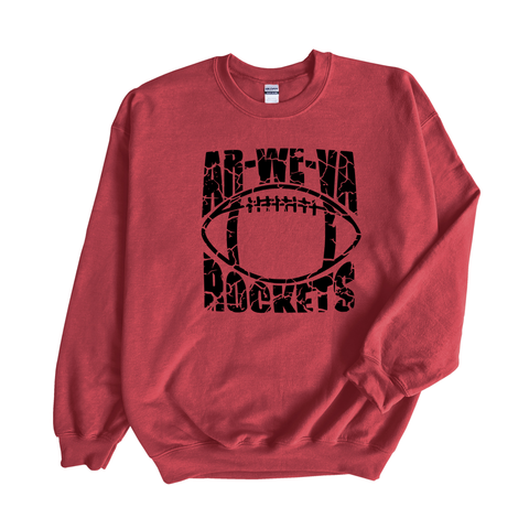 Ar-we-va Rockets Football Sweatshirt