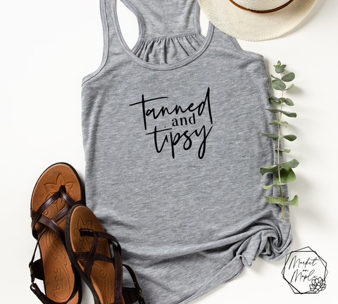 Tanned & Tipsy Tank